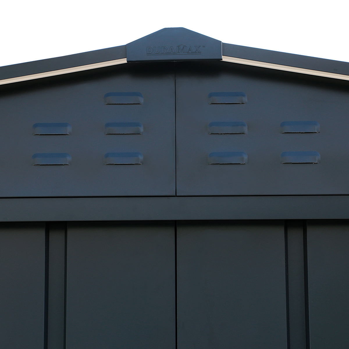 Caseta Jardín Top Titán 8×6 Metal Gris Antracita_5
