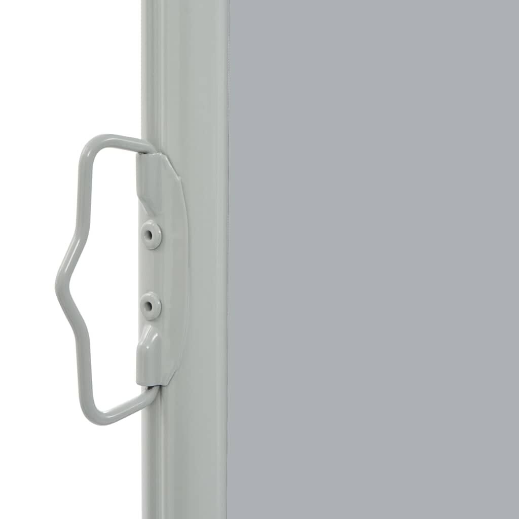 Vidaxl Toldo Lateral Retráctil De Jardín Gris 60x300 Cm_4