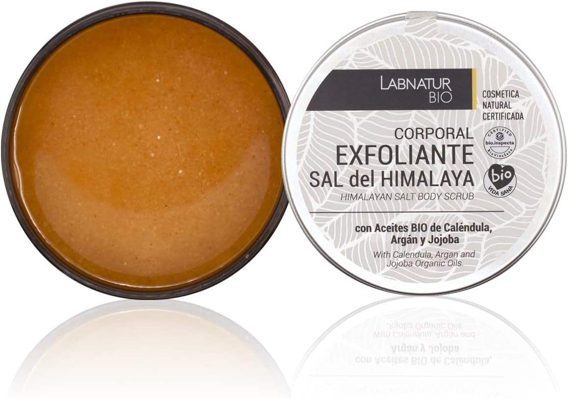Exfoliante Corporal con Sal del Himalaya Labnatur Bio 250 g | Caléndula, Argán y Jojoba | Nutrición | Vegano_1