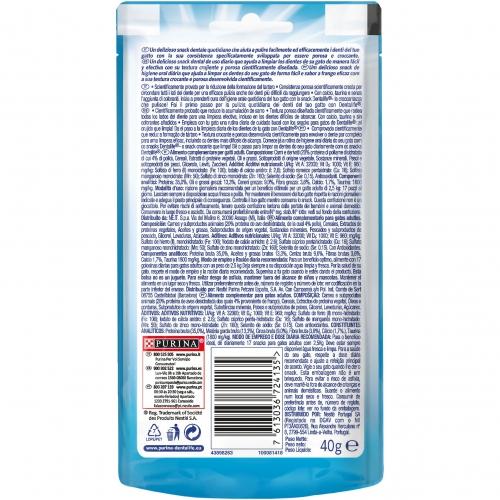 Dentalife Pollo Snack dental para gatos 40 g