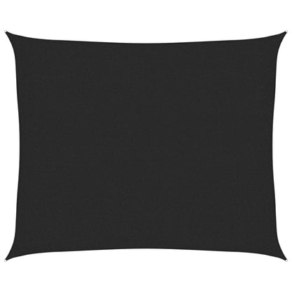 Vidaxl Toldo De Vela Negro Hdpe 160 G/m² 2,5x3 M_0