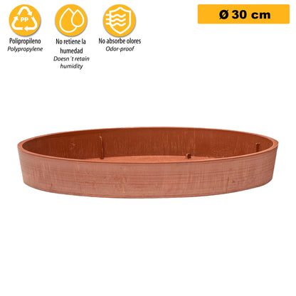 Platillo Para Maceta Ø Cm 30 Terracota_2
