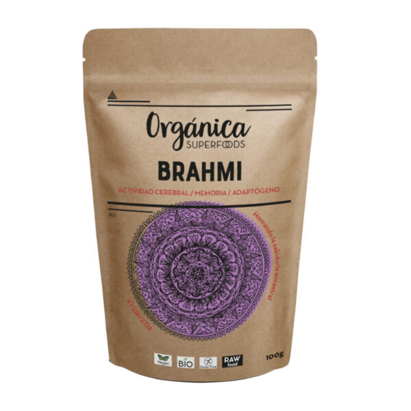 Brahmi Raw Sin Gluten Bio 100g_0