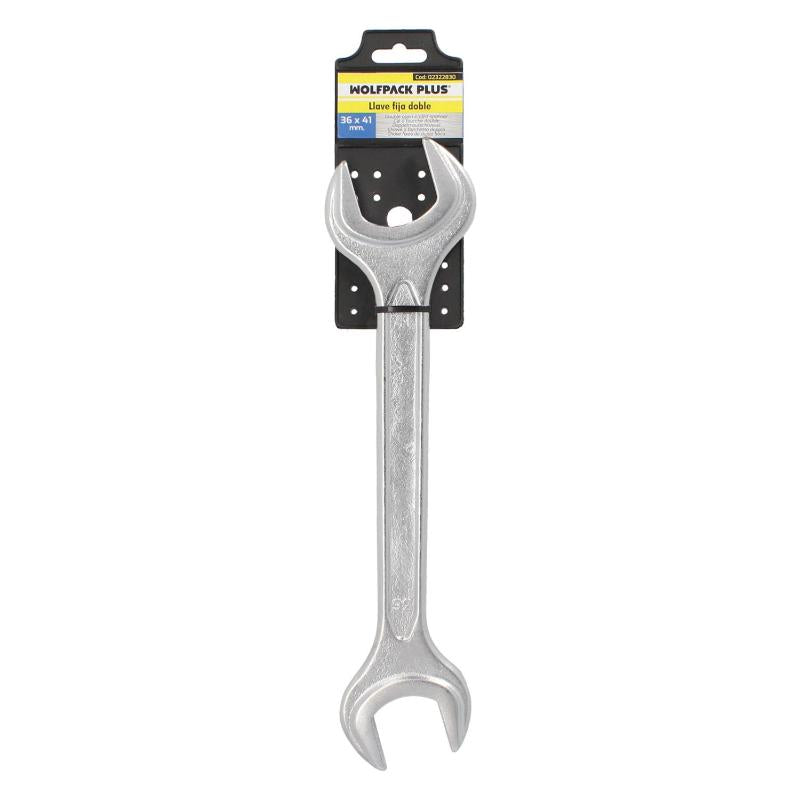 Llave Fija Plus Acero Cromo Vanadio 36x41 Din 3110. Llave Fija, Llave Fija Doble_2