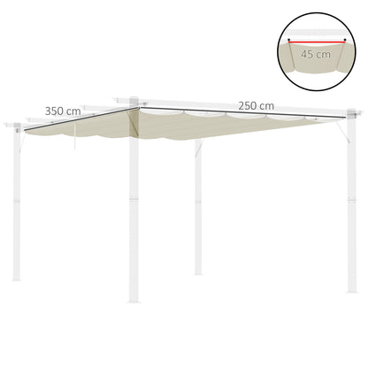 Outsunny Techo De Pérgola 3_2