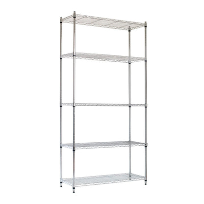 Estantería Metálica Con 5 Baldas Ajustables 182.8x91.4x35.5cm 400kg 7house_0