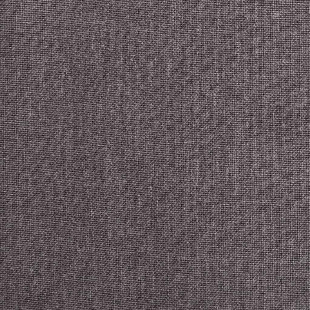 Taburetes De Cocina 2 Unidades Tela Gris Taupé_5