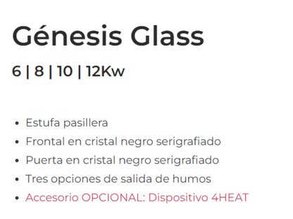 Bricosol Estufa De Pellets Genesis Glass 12 De Ferlux_4