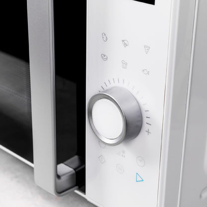 Microondas Sin Plato Digital Grandheat 2500 Flatbed Touch White. 800 W, Capacidad 25 L, Panel De Control Táctil, 8 Funciones Preconfiguradas, Tempor_3