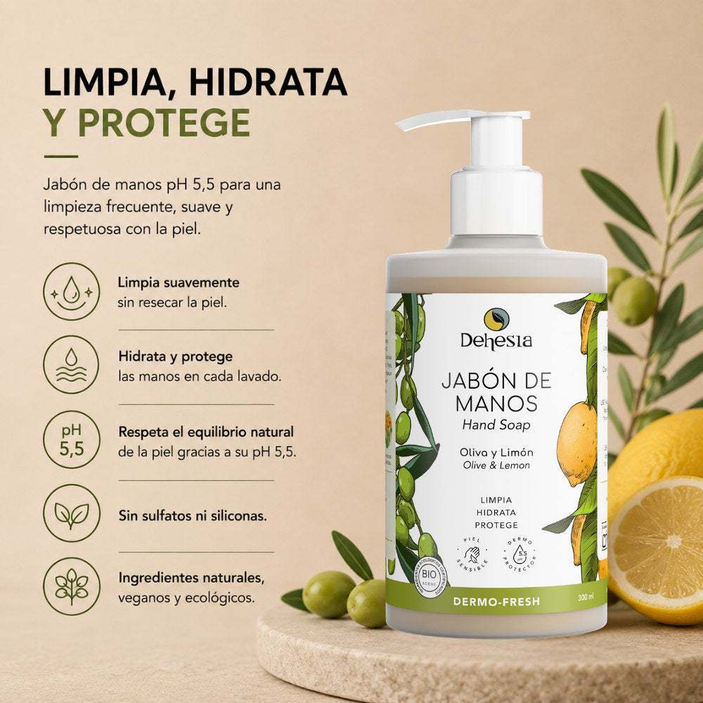 Jabón De Manos Dermo-fresh Bio | Piel Seca, Sensible 300ml_1