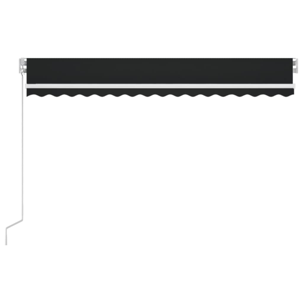 Toldo Manual Retráctil Gris Antracita 450x350 Cm_2