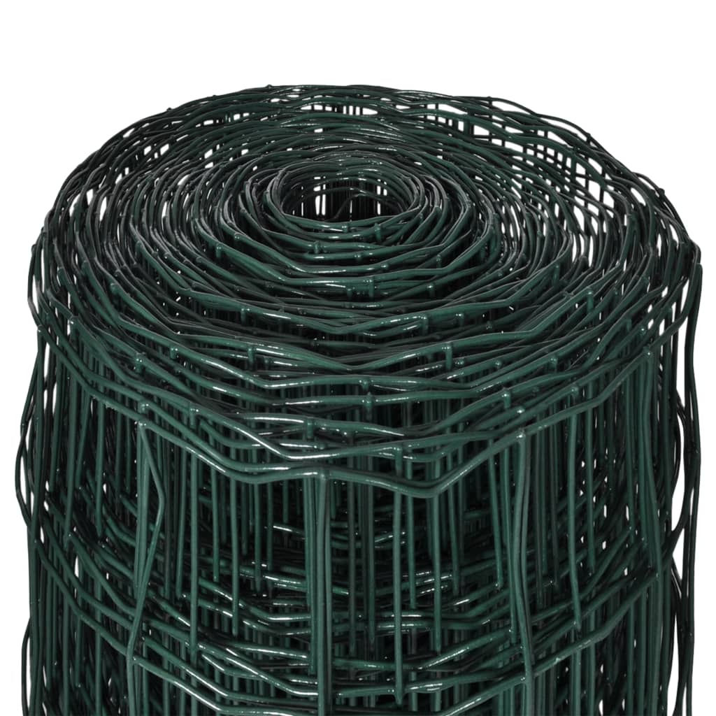 Set De Euro Valla Acero Verde 10x1,5 M / Vetonek_3