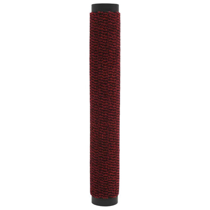 Vidaxl Alfombras De Entrada Rectangulares De Nudo 2 Uds Rojo 120x180cm_2