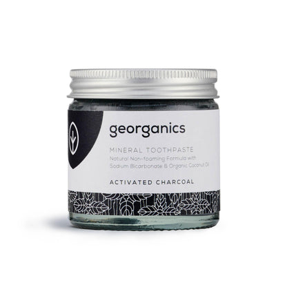 Dentífrico con Aceite de Coco y Carbón activado Georganics 60 ml