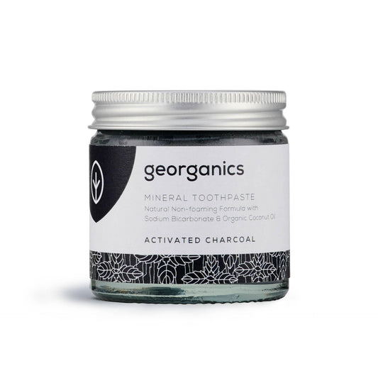 Dentífrico con Aceite de Coco y Carbón activado Georganics 60 ml
