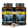 Pack 2x Melatonina Con Triptófano Sevens Nutrition. Mejora El Sueño.