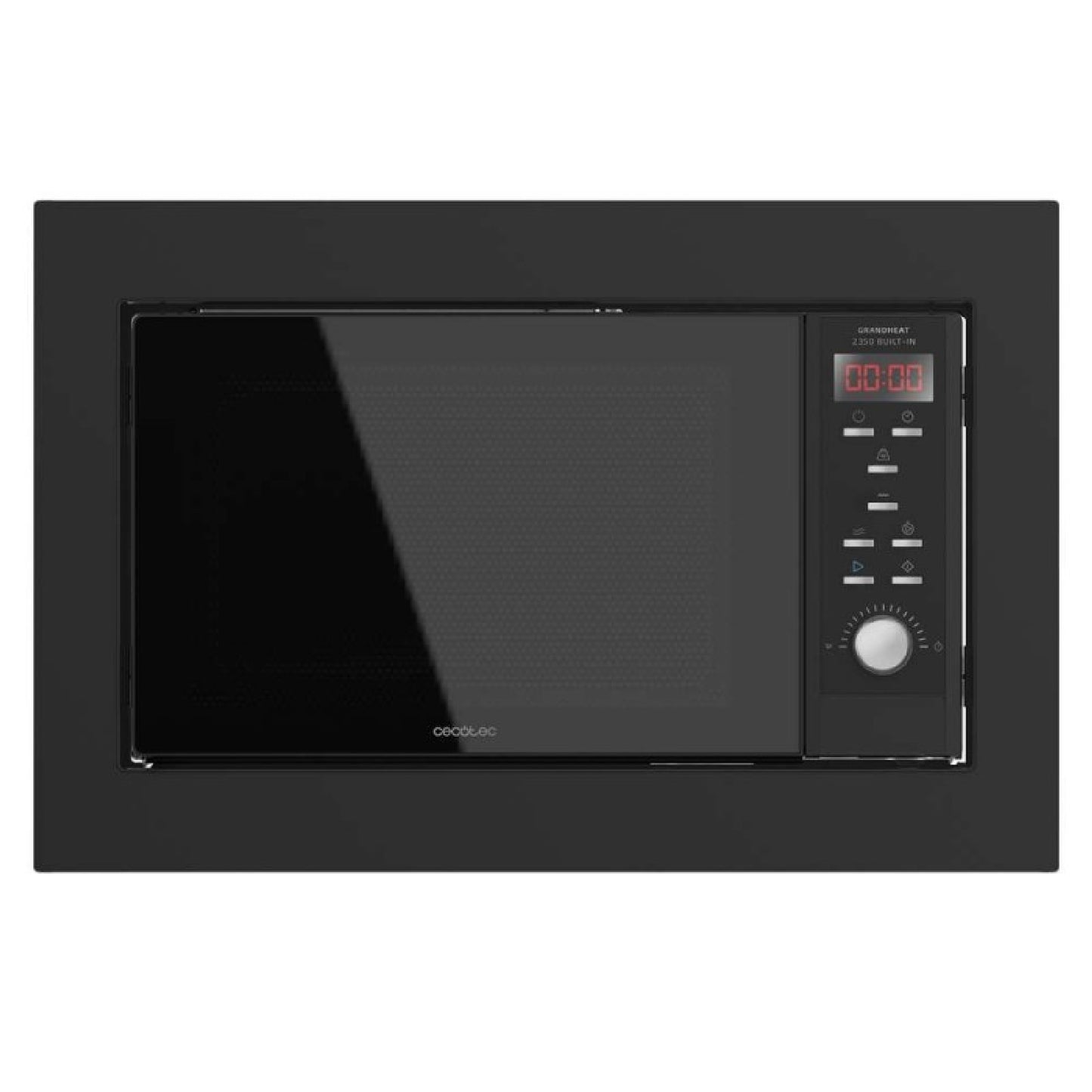 Microondas Encastrable Digital Grandheat 2350 Built-in Black. 900 W, Integrable, 23 Litros, Grill De 1000 W, 9 Funciones Preconfiguradas, Quick Star_0
