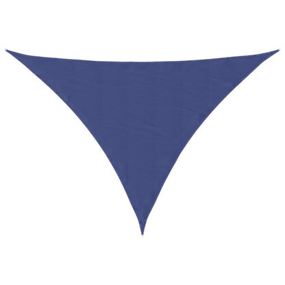 Toldo De Vela Triangular Tela Oxford Azul 5x6x6 M_0