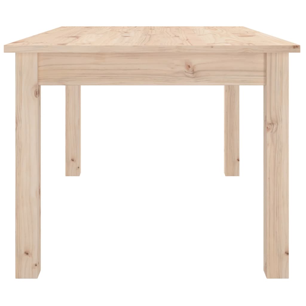 Mesa De Centro De Madera Maciza De Pino 80x50x40 Cm_2