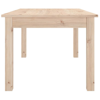 Mesa De Centro De Madera Maciza De Pino 80x50x40 Cm_2
