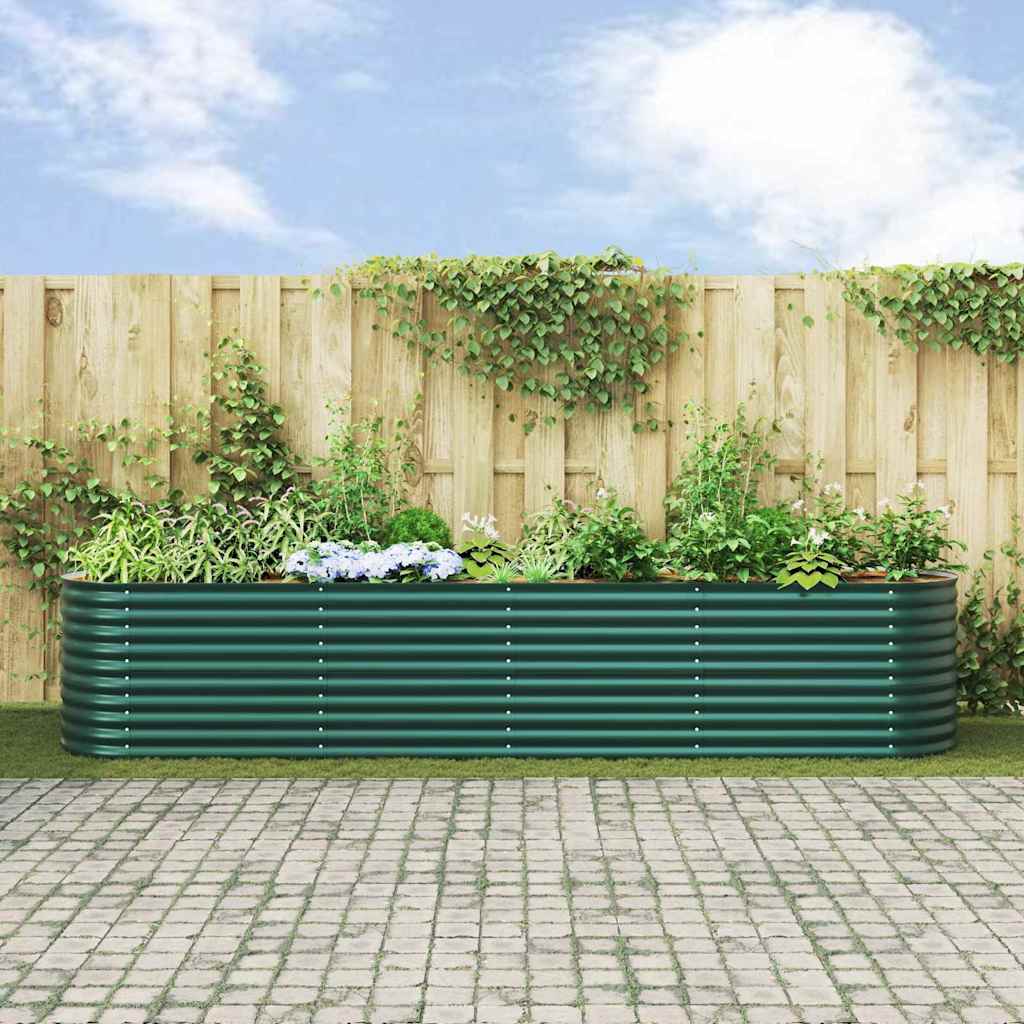 Cama Elevada Verde 400 X 80 X 81 Cm Acero_3