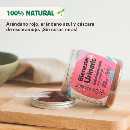 Bienestar Urinario Suplemento para mascotas Wild Balance 100 g