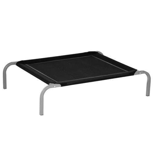 Pawhut Cama Elevada Perros Transpirable Para Interiores Y Exterior 90x65x20 Cm_0