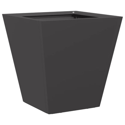Jardinera Hexagonal Acero Negra 30x30x30 Cm_5