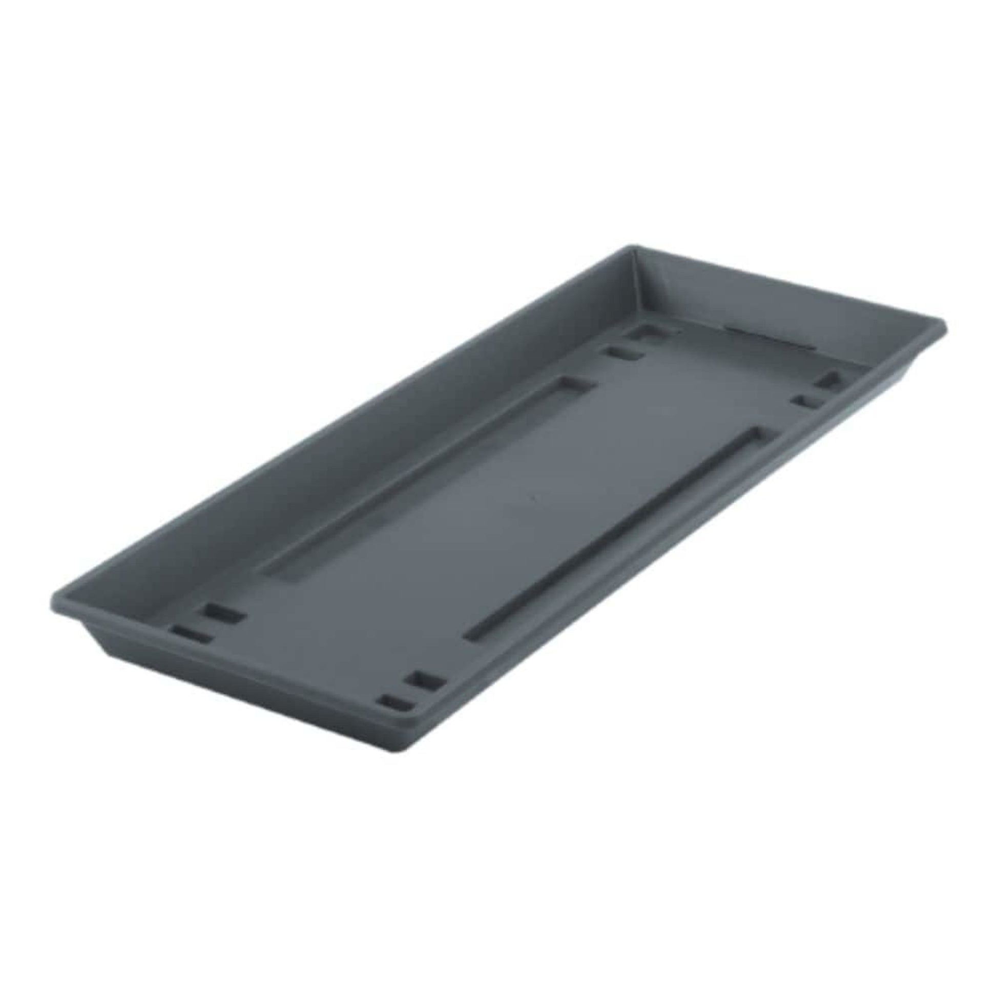 Plato Para Maceta Rectangular, 50 Cm, Antracita_0