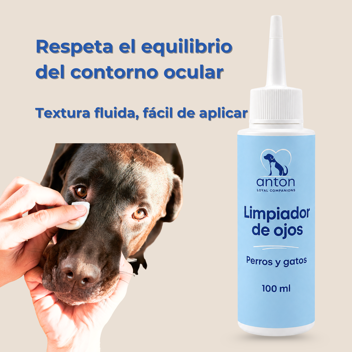 Limpiador natural para la higiene ocular de perros y gatos – 100 ml_3