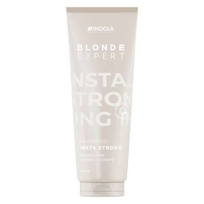 Indola Champú Instastrong Para Rubios Profesional 250ml_0