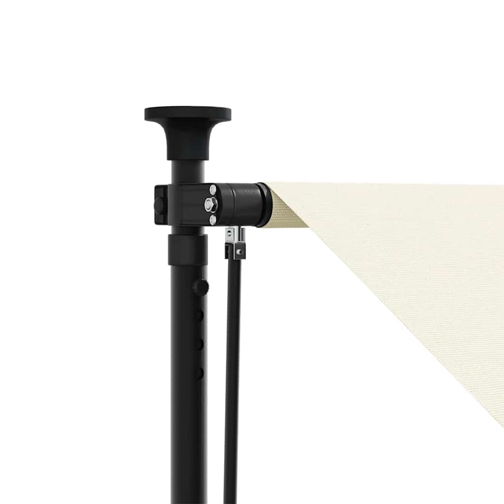 Toldo Retráctil De Tela Y Acero Crema 300x150 Cm_5