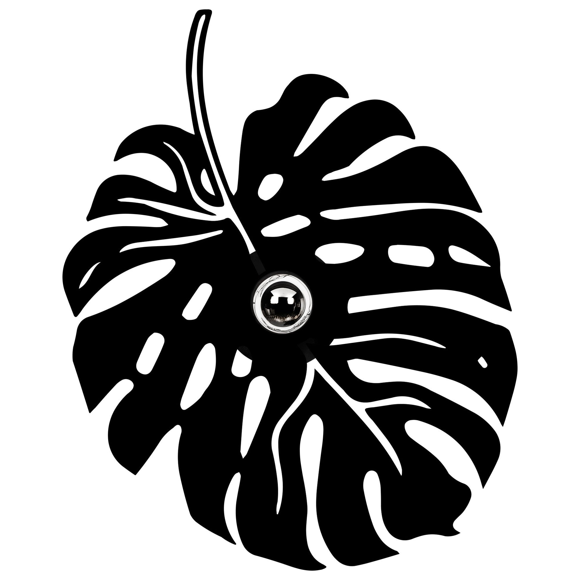 Aplique De Pared, Mdf , Negro, 45x12x55, Casquillo E 27 Max 100 W_0