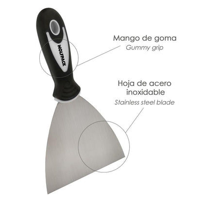 Espatula 40 Mm. Mango Goma Y Acero Inoxidable_2