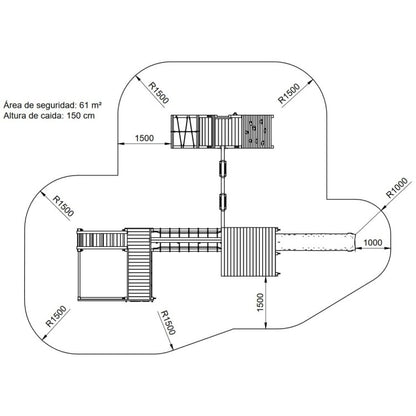 Parque Infantil Masgames Baikal Xl.