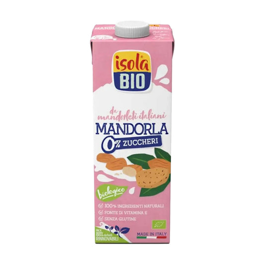 Bebida de Almendras Sin Azúcar Bio Isola Bio 1 L