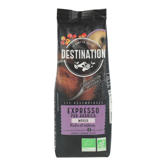 Café espresso 100% arábica BIO Destination 250 gr
