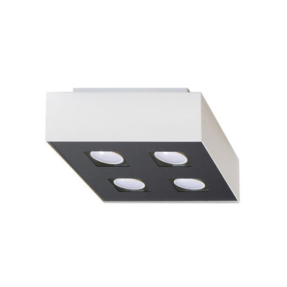 Aplique De Techo Mono 4 Blanco, Gu10_1