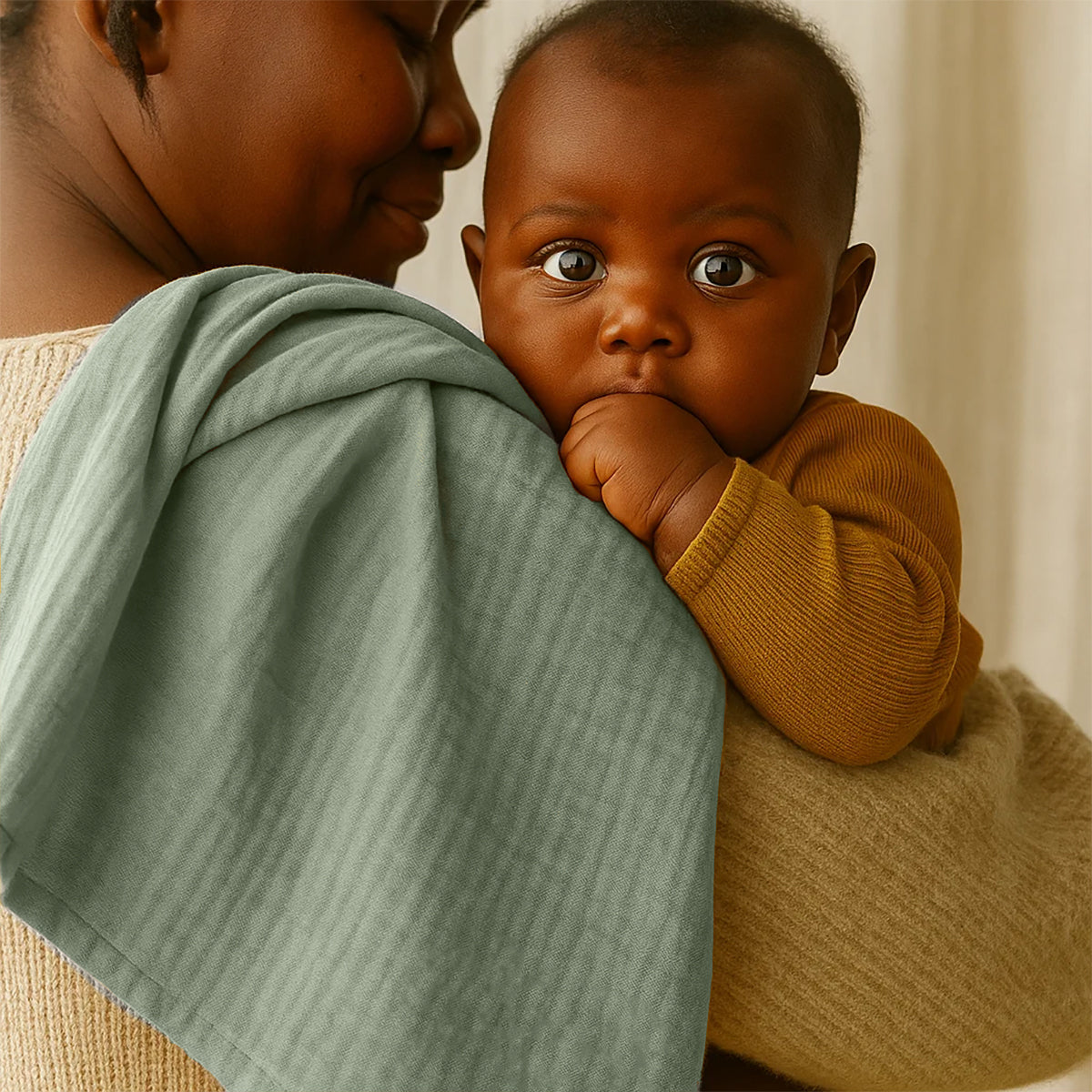 Maxi Pañal De Algodón Bio Verde_3