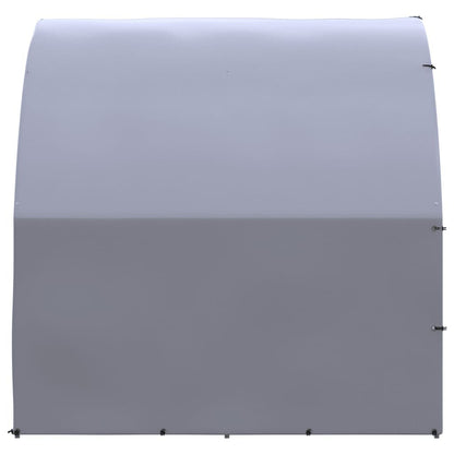 Vidaxl Gallinero De Exterior De Acero Galvanizado 3x10x2 M_4