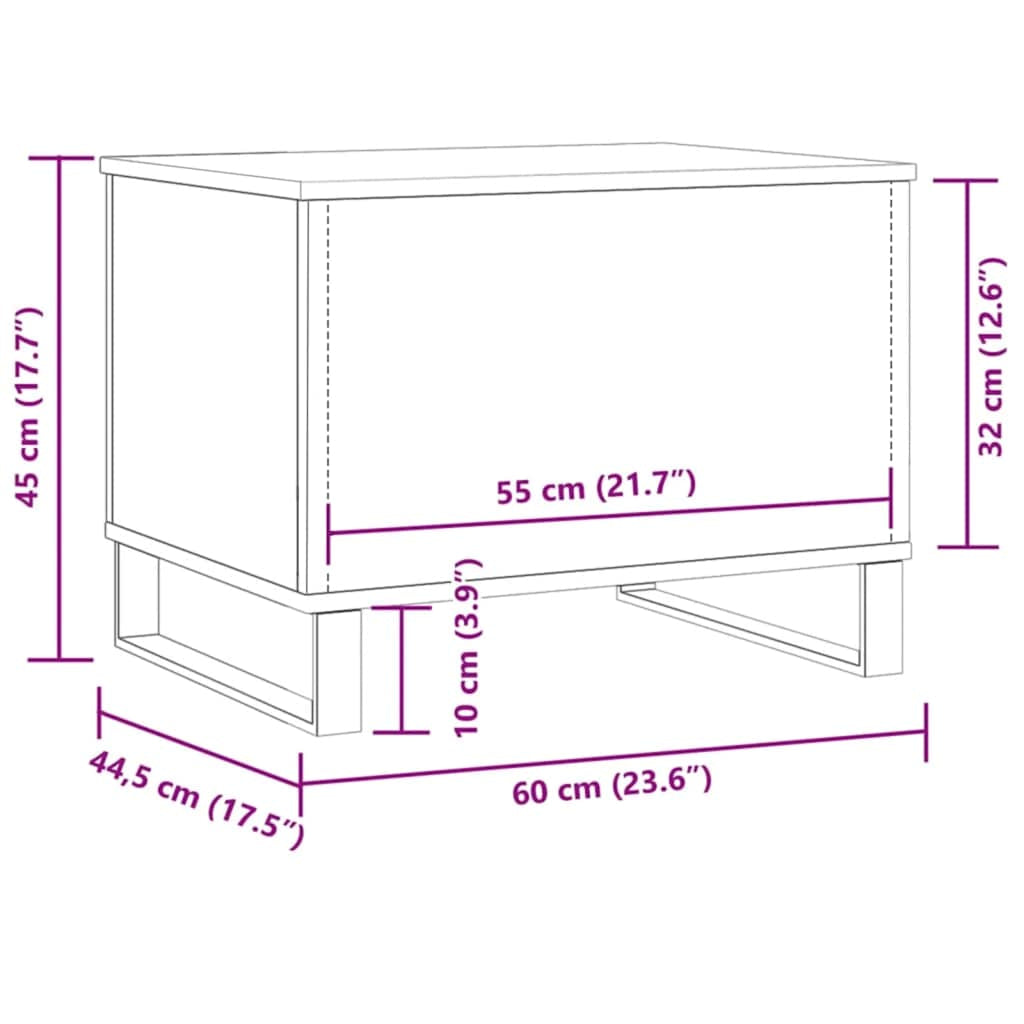 Vidaxl Soporte Para Acuario De Roble Artesanal, 36 X 75 X 72,5 Cm, Madera De Ingeniería_2