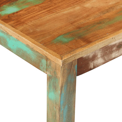 Mesa De Centro Madera Maciza Reciclada 100x55x45 Cm_3