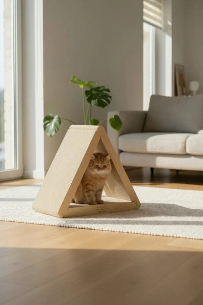 Rascador Para Gatos Balandra Plegable Con 6 Caras De Rascado Althea Living 41x45x23cm_3