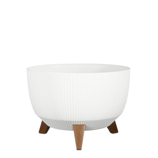 Macetero Doppio Fsc Blanco 33cm_0
