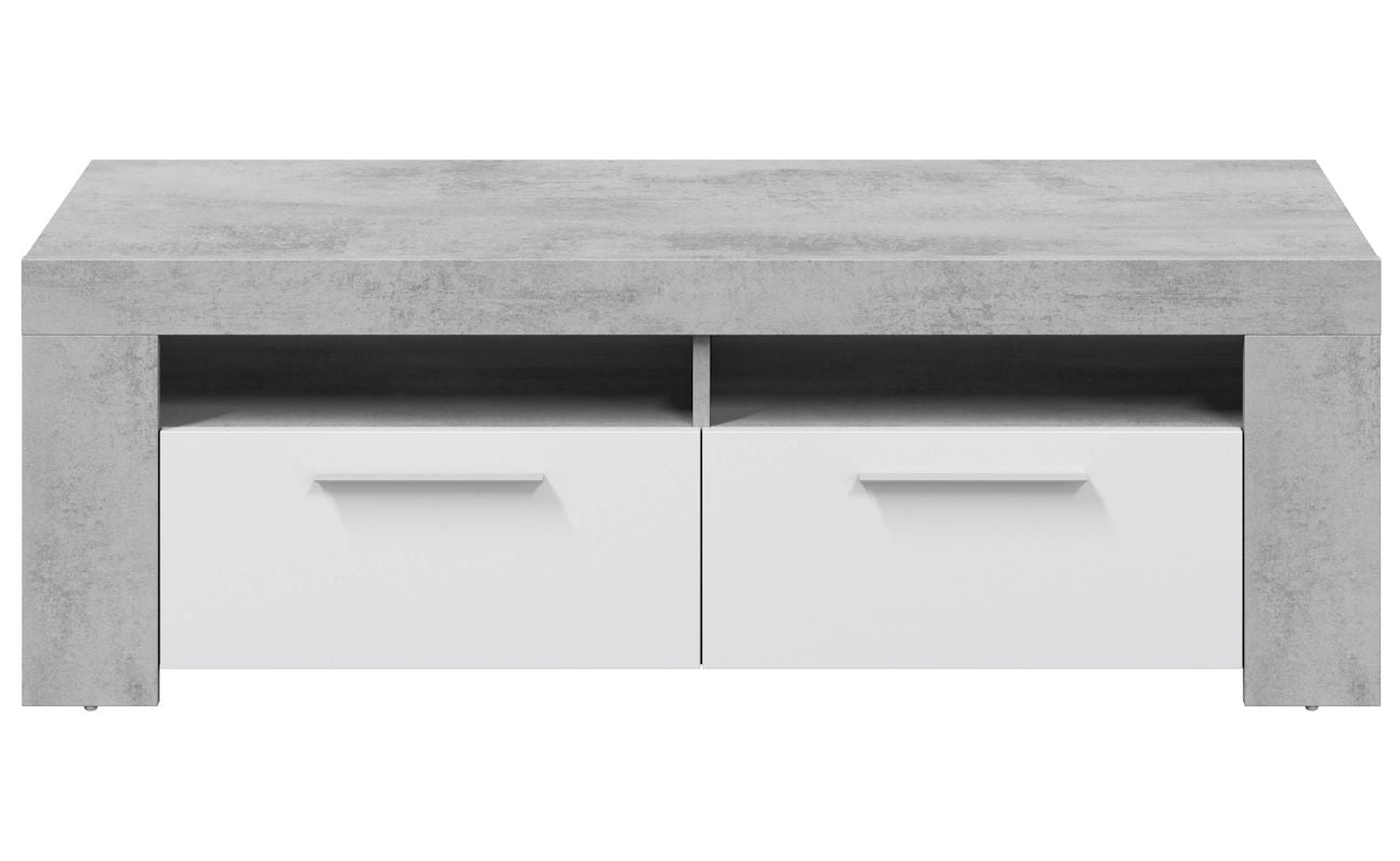 Mueble Tv Ambit Blanco Cemento_0