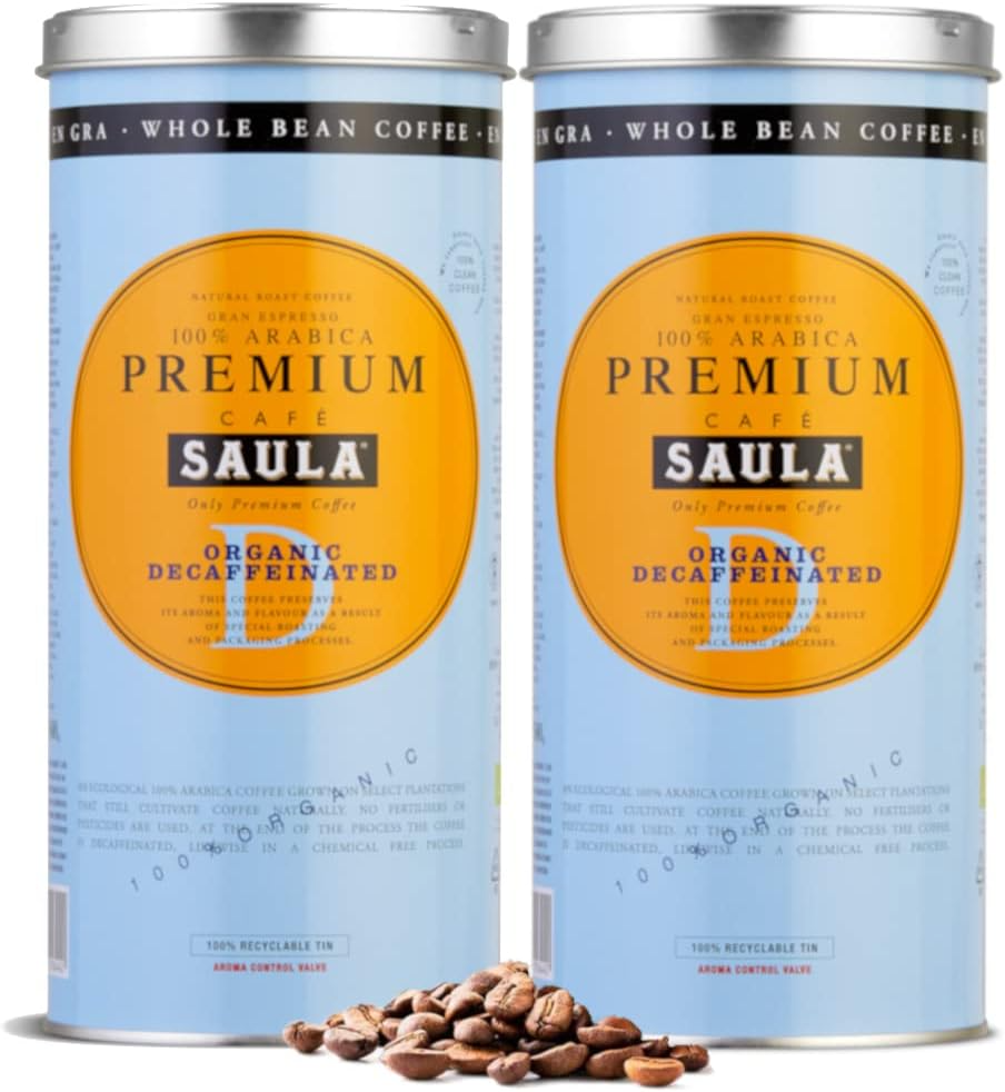 Pack x 2 gran espresso premium ECO descafeinado Grano 500g
