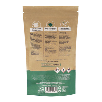Pack 6x Percarbonato Sódico Planeta Huerto 1 Kg