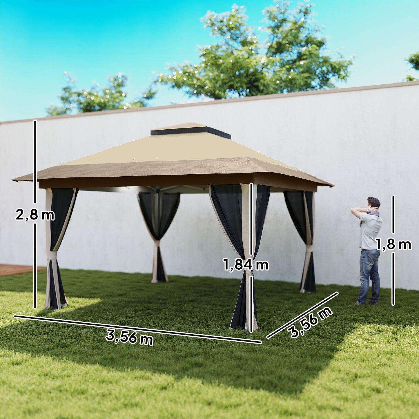 Outsunny Carpa Plegable Gazebo_2