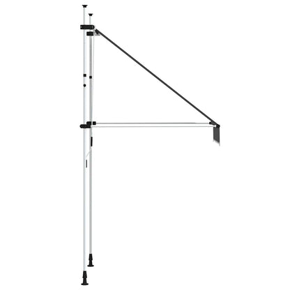 Toldo Retráctil De Operación Manual Gris Antracita 100 Cm_4