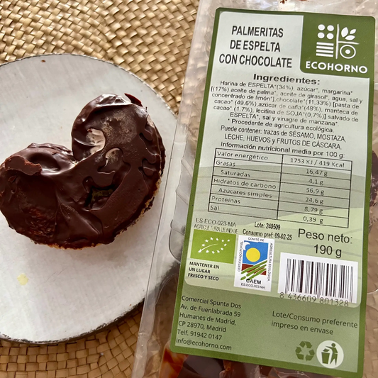 Palmeritas ecológicas de espelta con chocolate_0